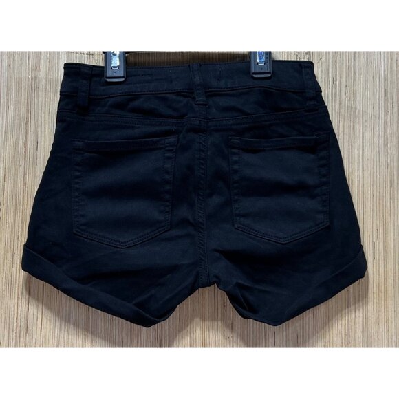 Pacsun - Women's High-Waisted Super Stretch Short Shorts Lace Up - Black - # 23 - Picture 2 of 15